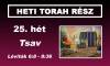 25. hét - Tsav