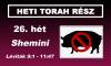 26. hét - Shemini