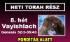 8. hét - Vayishlach